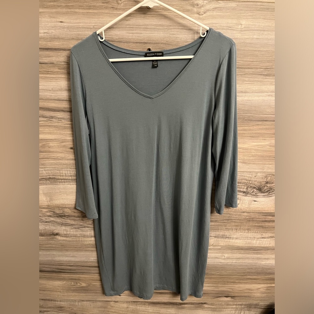 Eileen Fisher viscose jersey dress